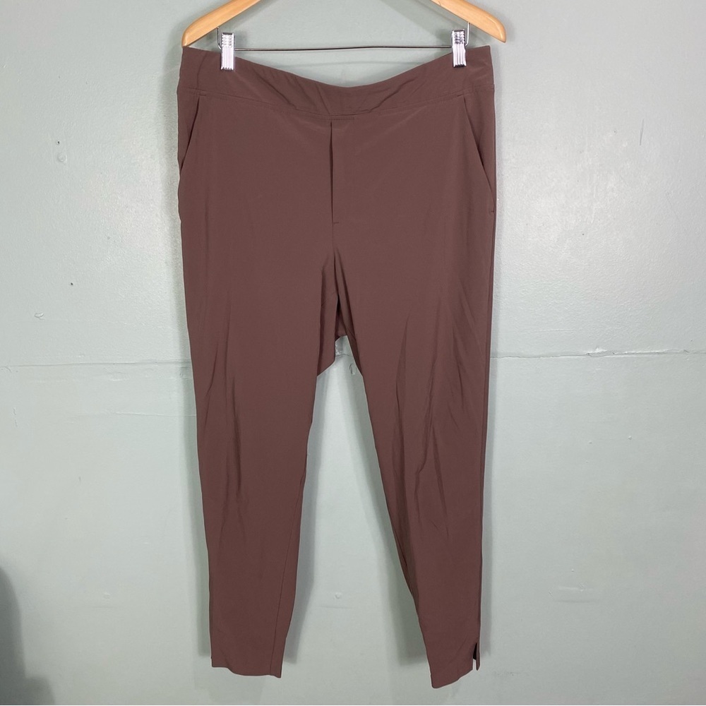 Athleta Brooklyn Ankle Pant Mineral Brown Sz 14 Style 198671‎ Mineral Brown - Picture 2 of 7